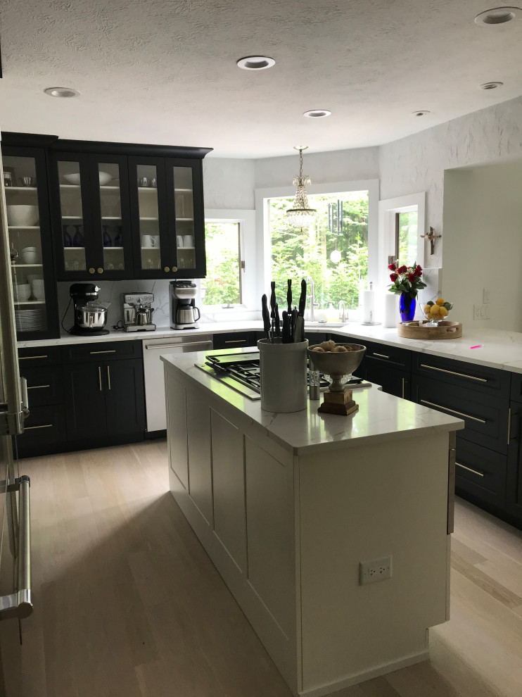 Black is the New Black - Transitional - Kitchen - Cleveland - by Lewis ...