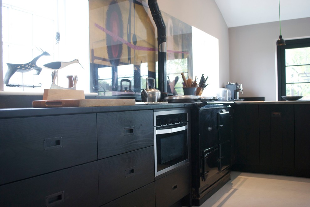 Inspiration for a modern kitchen in Wiltshire.