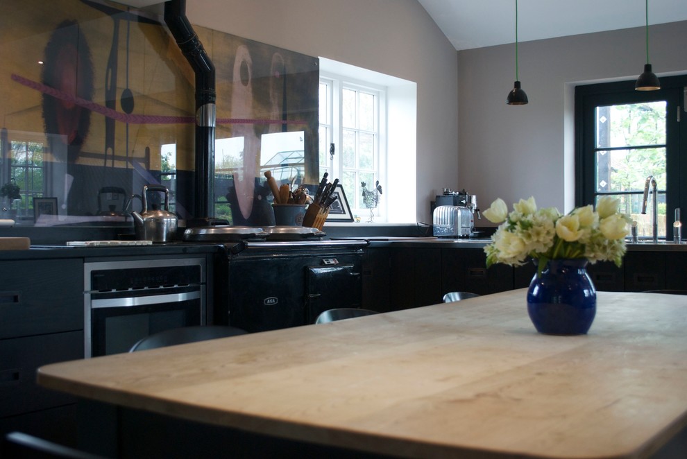 This is an example of a modern kitchen in Wiltshire.
