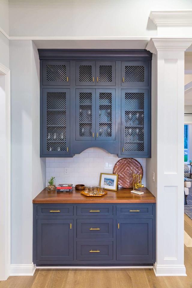 Black Walnut Countertop Kitchen Jacksonville by The Underwood