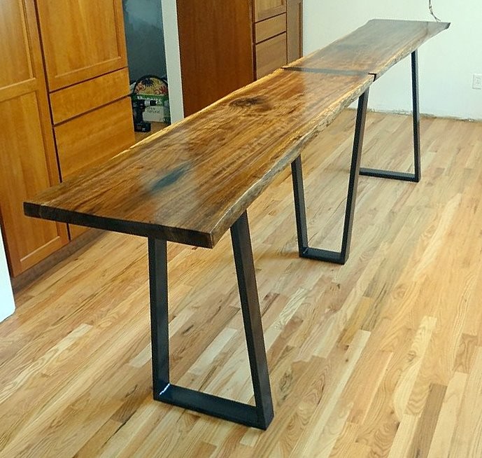 Black Walnut Kitchen Table Modern Kitchen Denver by Where Wood
