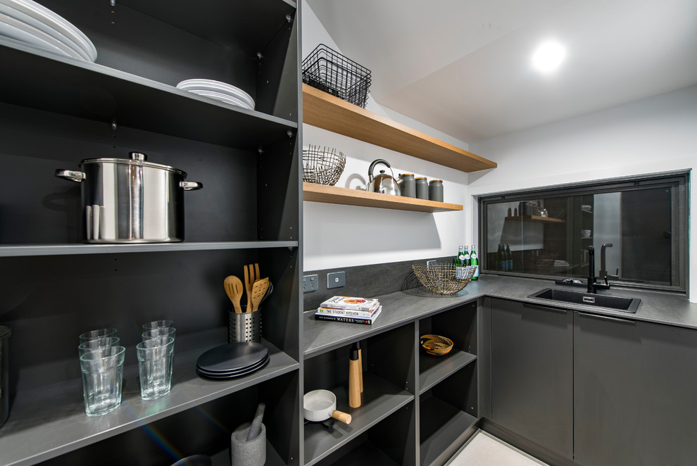 Trendy kitchen photo in Canberra - Queanbeyan