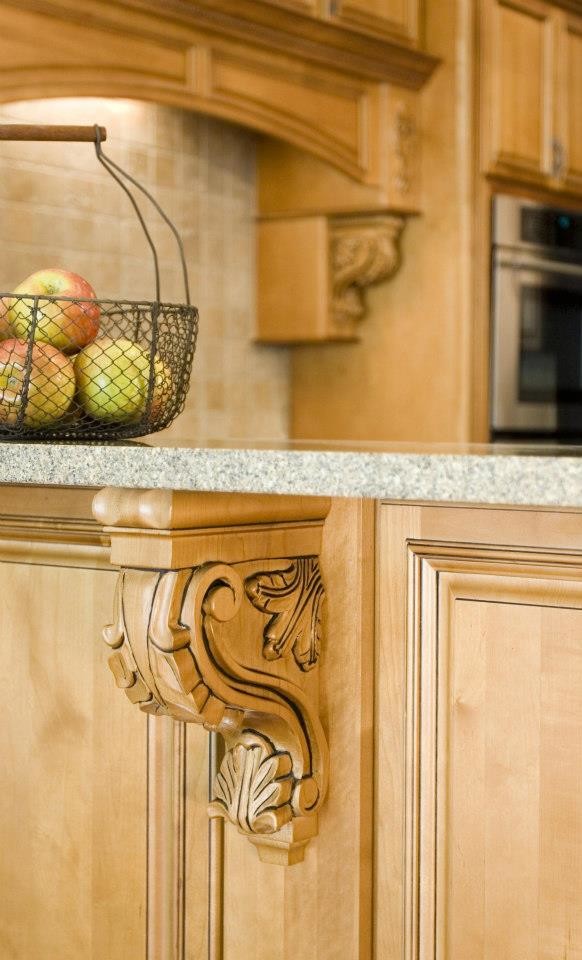 Blonde Wood Traditional Kitchen Nashville by Online