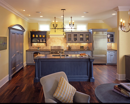 Elegant kitchen photo in San Francisco