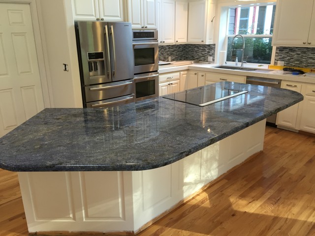 Blue Bahia Granite Island - Kitchen - Other - by Pacific ...