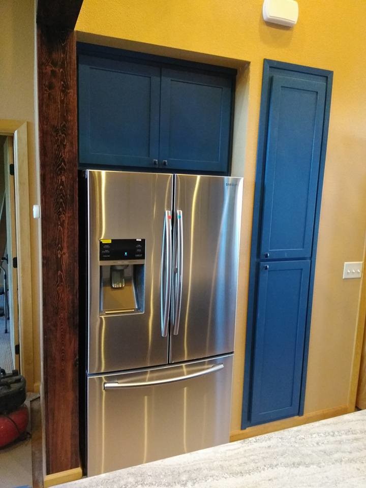 Blue Kitchen Kitchen Albuquerque by Custom