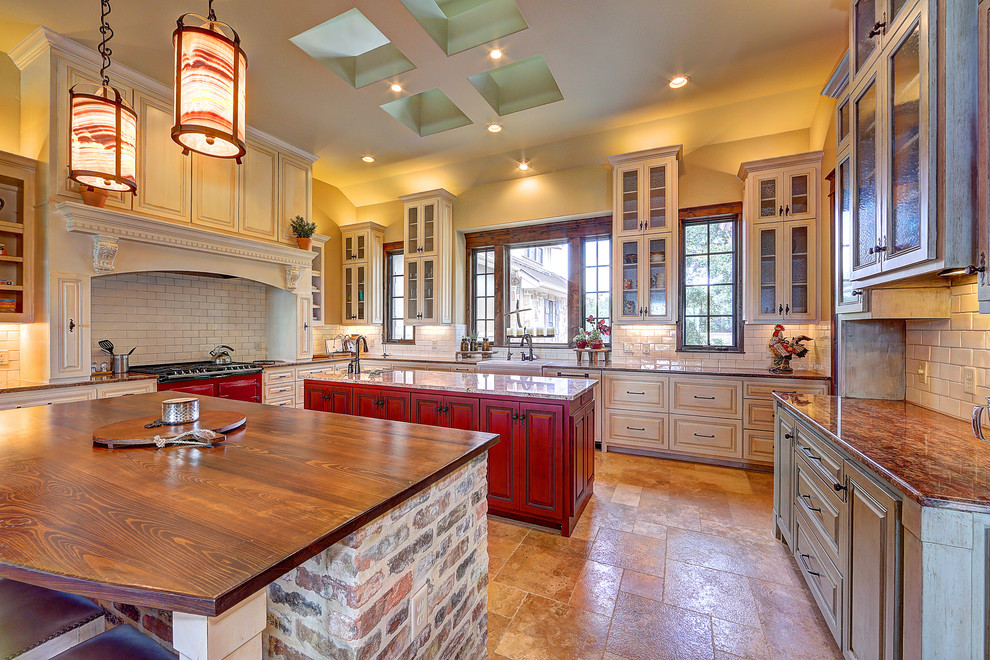 Boerne, TX Classic Ranch New Construction - Transitional - Kitchen