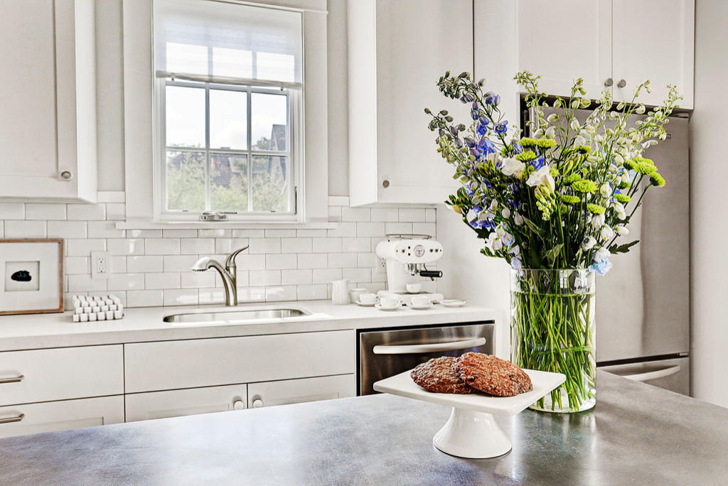 75 Bathroom with Stainless Steel Countertops Ideas You'll Love