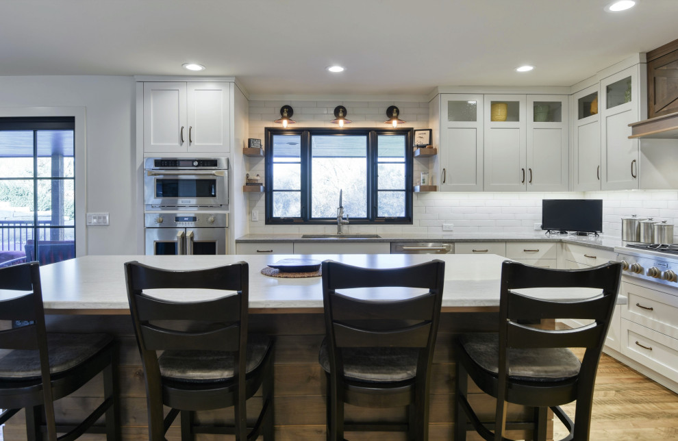 Bonanza Blvd Home Transformation Kitchen Omaha by G. Lee Homes