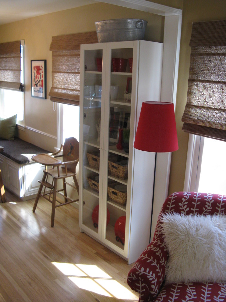 Bookcase in Kitchen Eclectic Kitchen Los Angeles by Madison