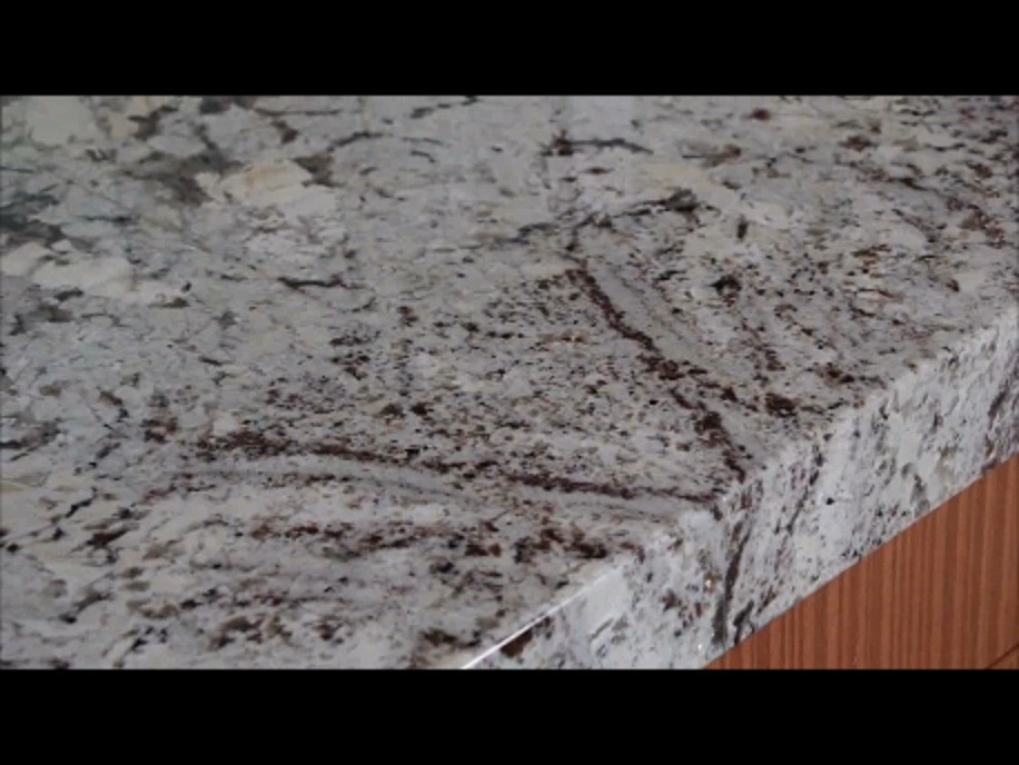 Bookmatched Granite countertop seams Traditional Kitchen Edmonton