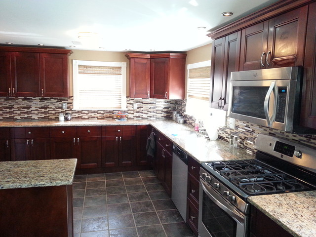 Bordeaux Shaker Kitchen With Eating Bar Peninsula Transitional Philadelphia By Rta Cabinet - Bordeaux Shaker Kitchen Cabinets Bordeaux Shaker Kitchen With Eating Bar Peninsula Transitional Philadelphia By Rta Cabinet - Bordeaux Shaker Kitchen Cabinets