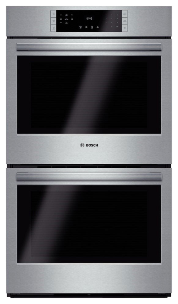 Bosch HBL8651UC 800 Series 30 Inch Double Electric Wall Oven in