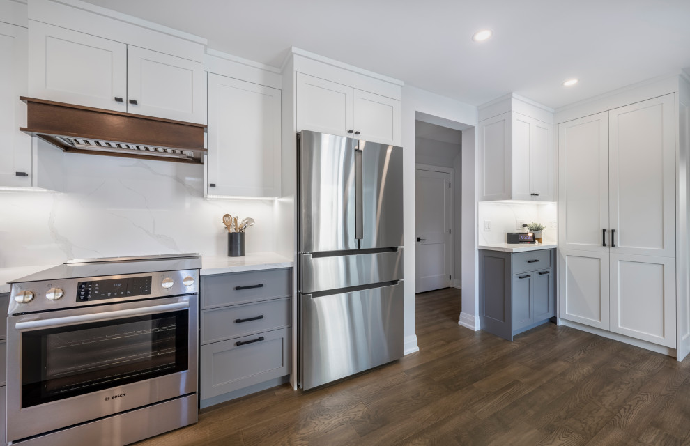 Brampton Kitchen Renovation Modern Kitchen Toronto by Sosna Inc