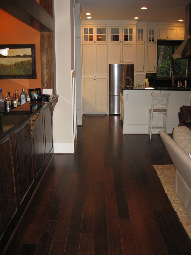 Brazilian Walnut Flooring - St Simons Island, GA - Transitional