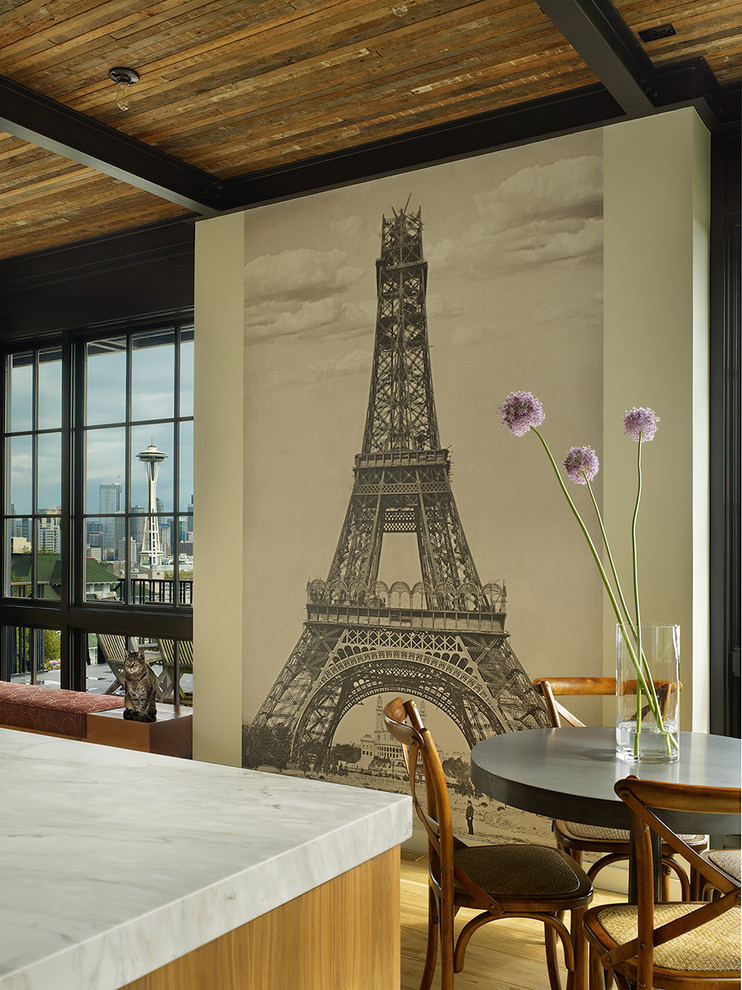 Inspiration for a modern kitchen remodel in Seattle