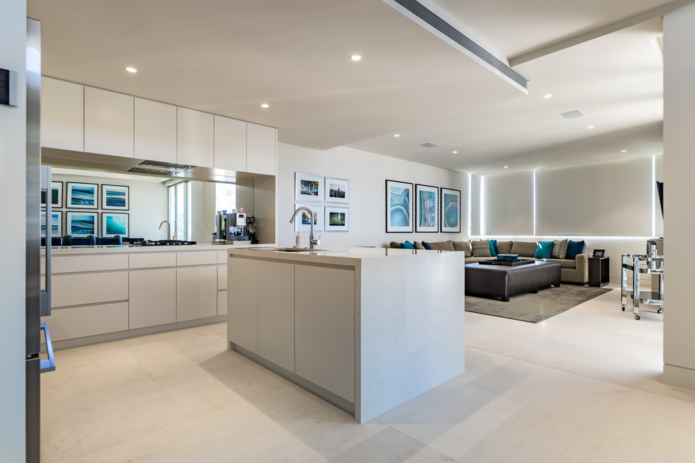 Breeze Apartments Gerrale St, Cronulla Contemporary Kitchen