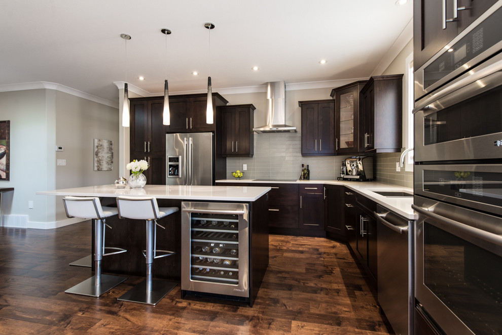 Brentview Estates Penticton Transitional Kitchen Vancouver By Niina Di Lorenzo Designs