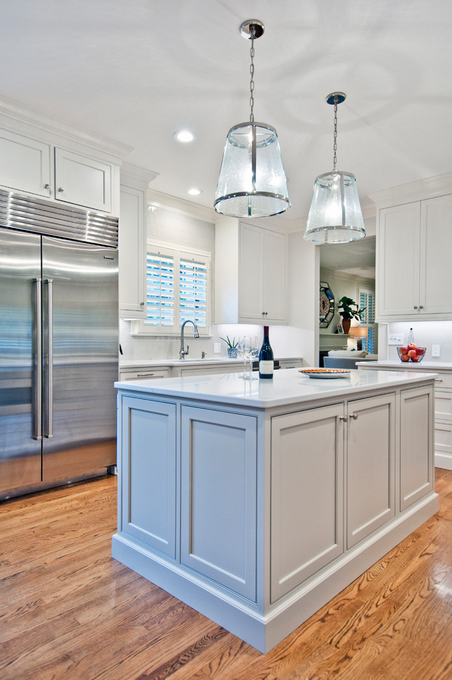 Brentwood Shaker Transitional Kitchen Nashville by Hermitage Kitchen Gallery LLC Houzz