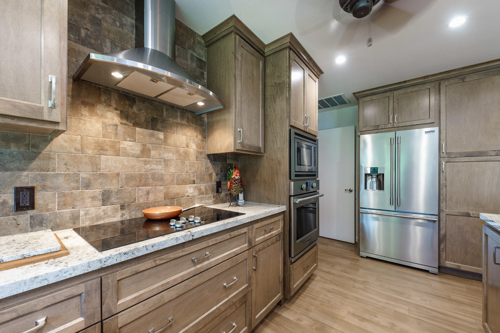 Briarwood Kitchen ft. Natural Stone and Wood Tones - Transitional - Kitchen - Other - by Imagine ...