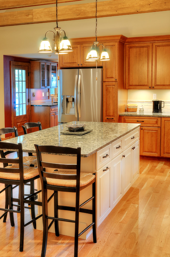 Bridgewater Sundance Allspice Kitchen Craftsman Kitchen Boston by 3W design, inc. Houzz