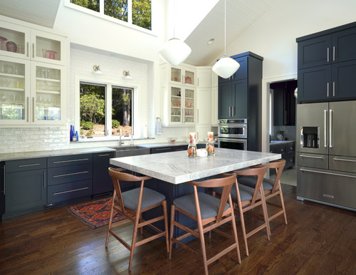 Modern kitchen with RTA Cabinets showing durable finishes resistant to scratches and water damage
