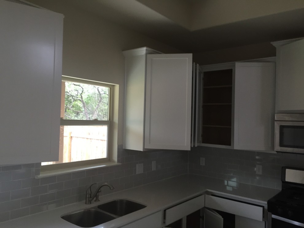 Bright White Kitchen Modern Kitchen Austin by Austin's