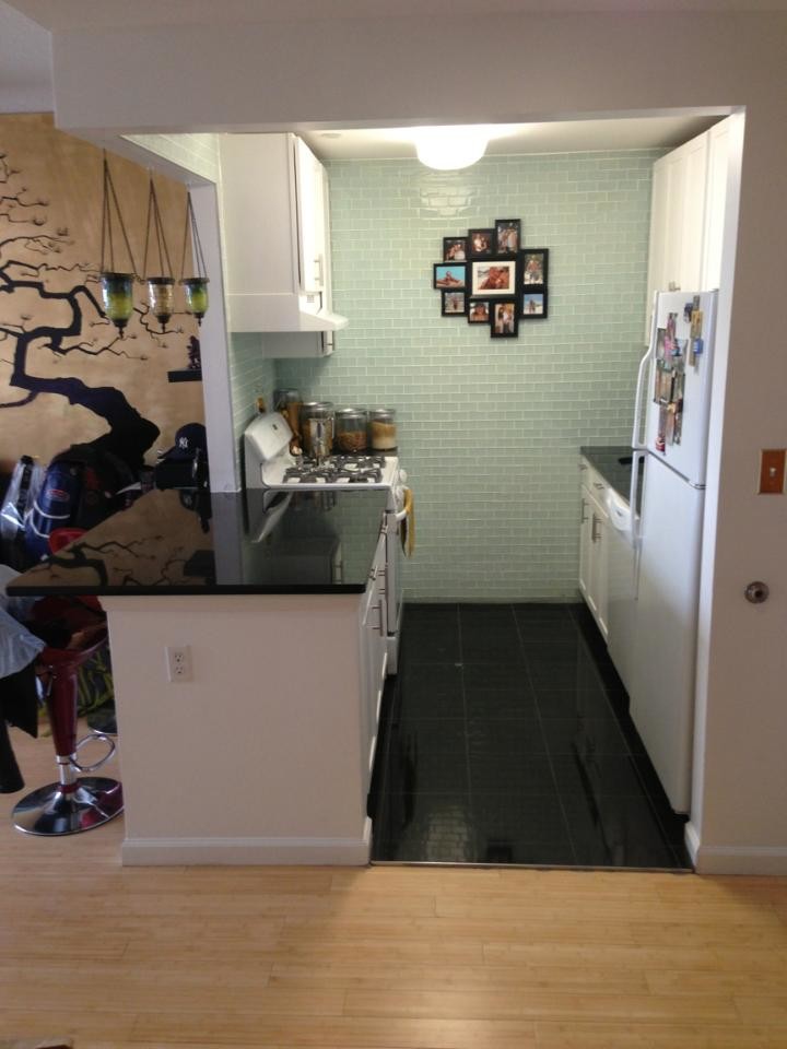 Bronx Apartment Traditional Kitchen New York by ebbcast Corp