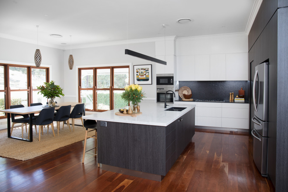 Moderne Küche in Brisbane