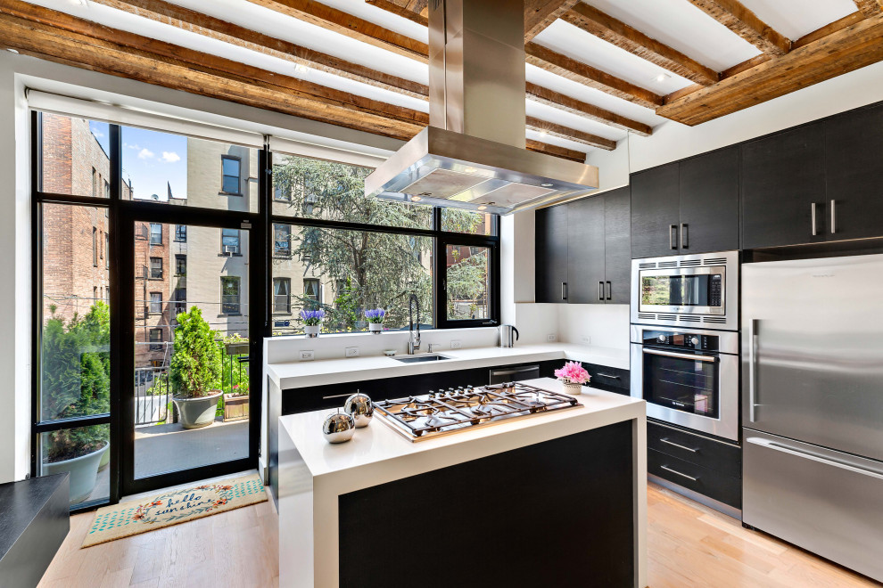Brooklyn Brownstone Contemporary Kitchen New York By Adela Kalenja Architects - Kitchen Cabinet Makers In Brooklyn Ny Brooklyn Brownstone Contemporary Kitchen New York By Adela Kalenja Architects - Kitchen Cabinet Makers In Brooklyn Ny