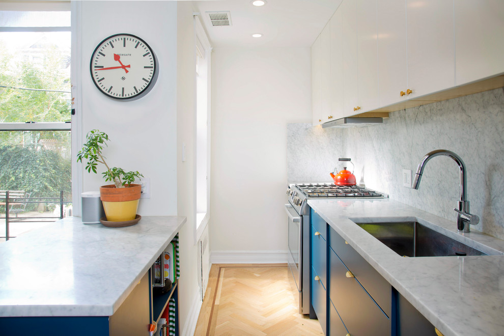 Brooklyn co-op apt kitchen - Contemporary - Kitchen - New ...