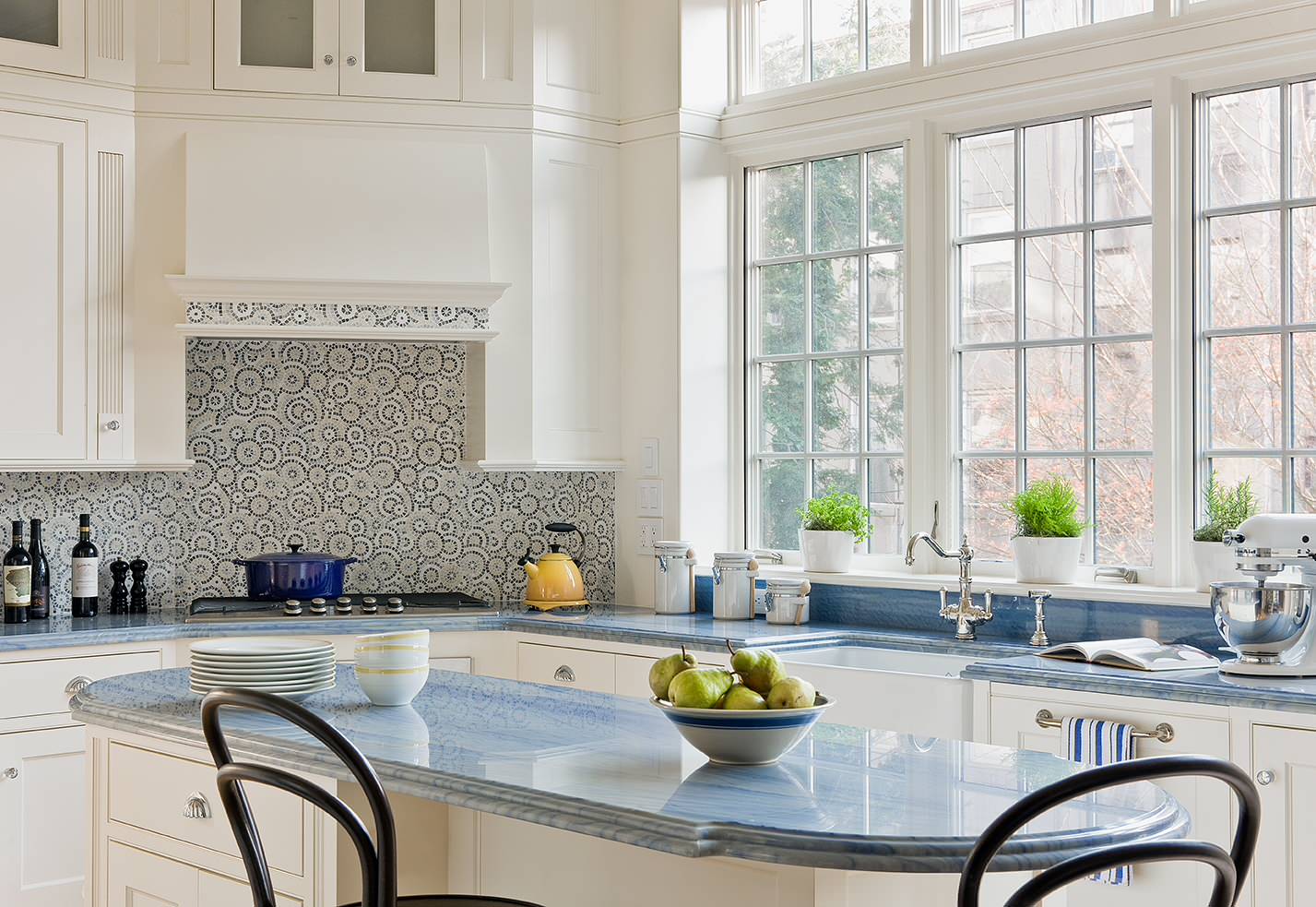 75 Kitchen with Blue Countertops Ideas You'll Love - July, 2025 | Houzz