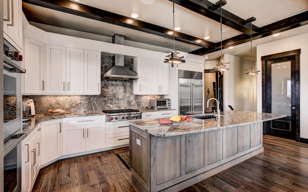 Brooks Brothers Genesis Custom Homes Modern Kitchen Denver by Brooks