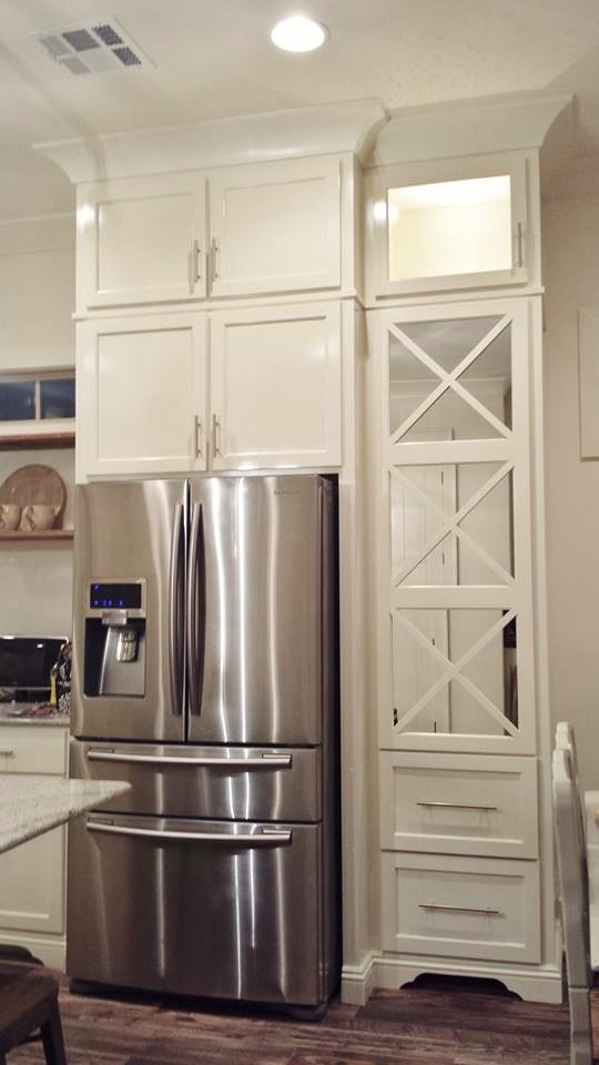 Traditional kitchen in New Orleans.