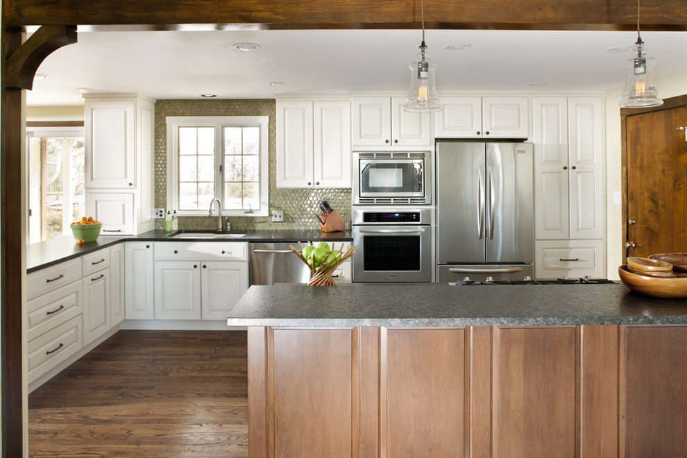 Inspiration for a classic kitchen in Denver.