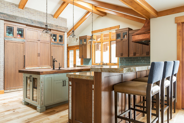 3 Kitchens That Embody Rustic Charm And Warmth By Mitchell Parker, Houzz -  Viking Range, LLC