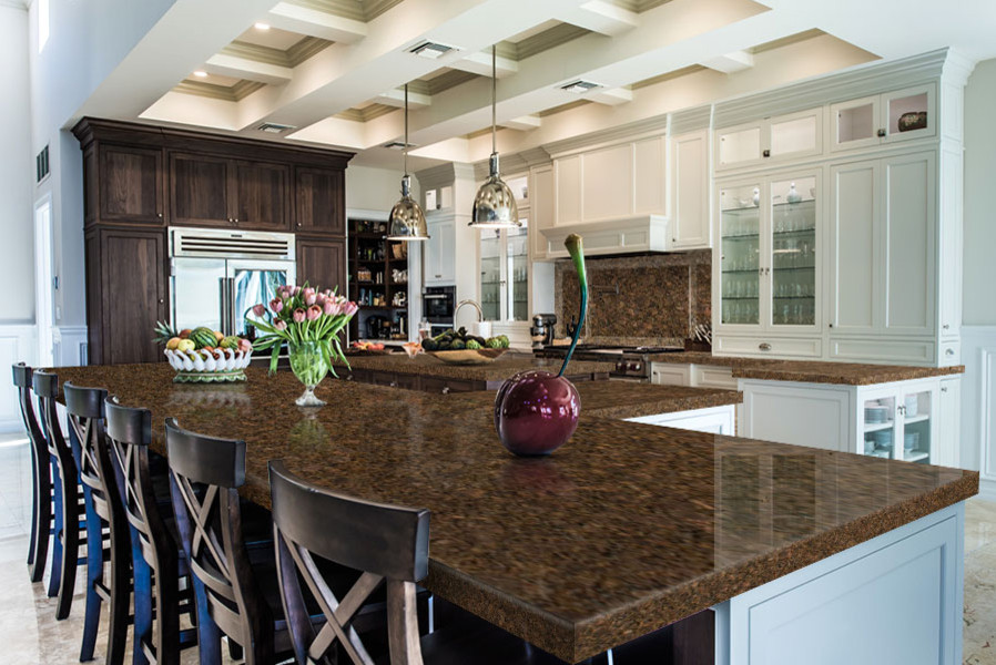 Brownie Granite Kitchen Contemporary Kitchen Baltimore By Stone Action