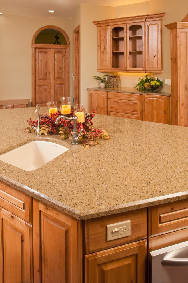 BuiltIn Buffet Traditional Kitchen Other by Custom Design Construction & Interiors Inc