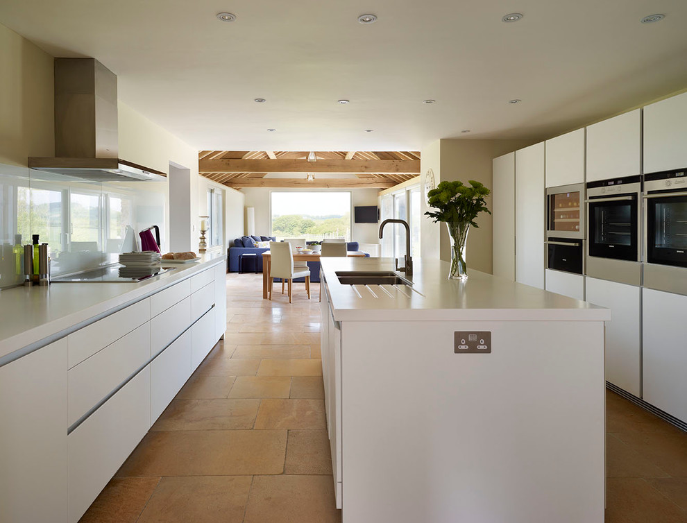 bulthaup b1 kitchen Country Home Contemporary Kitchen Wiltshire