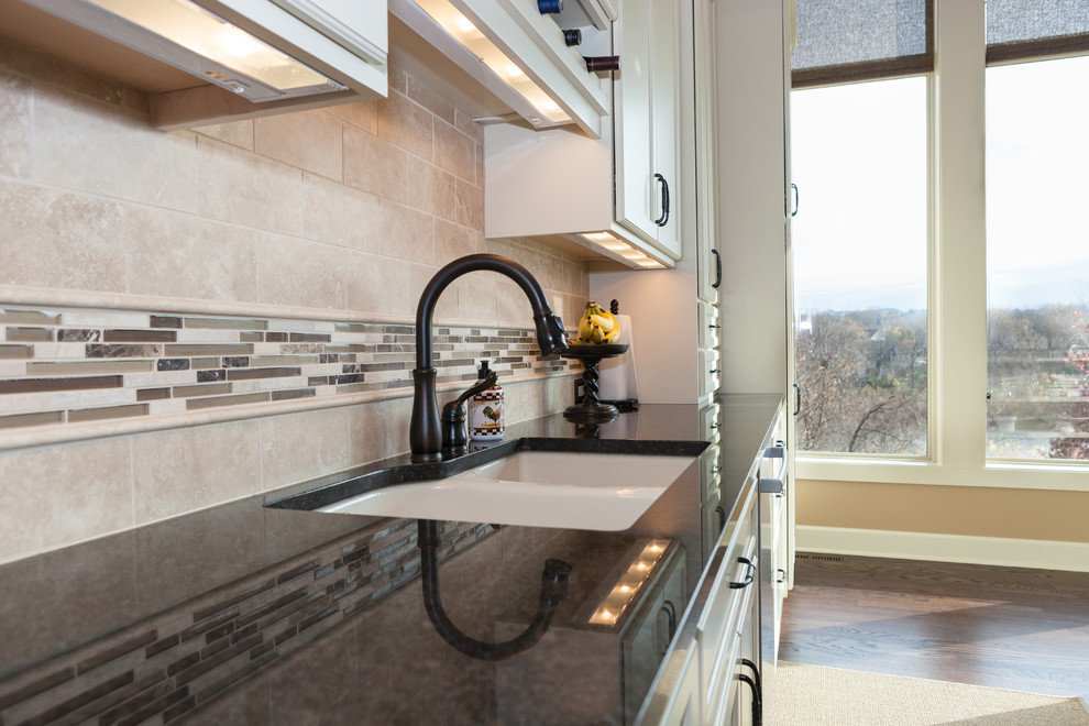 Burnsville Countertop and Backsplash 2014 Traditional Kitchen