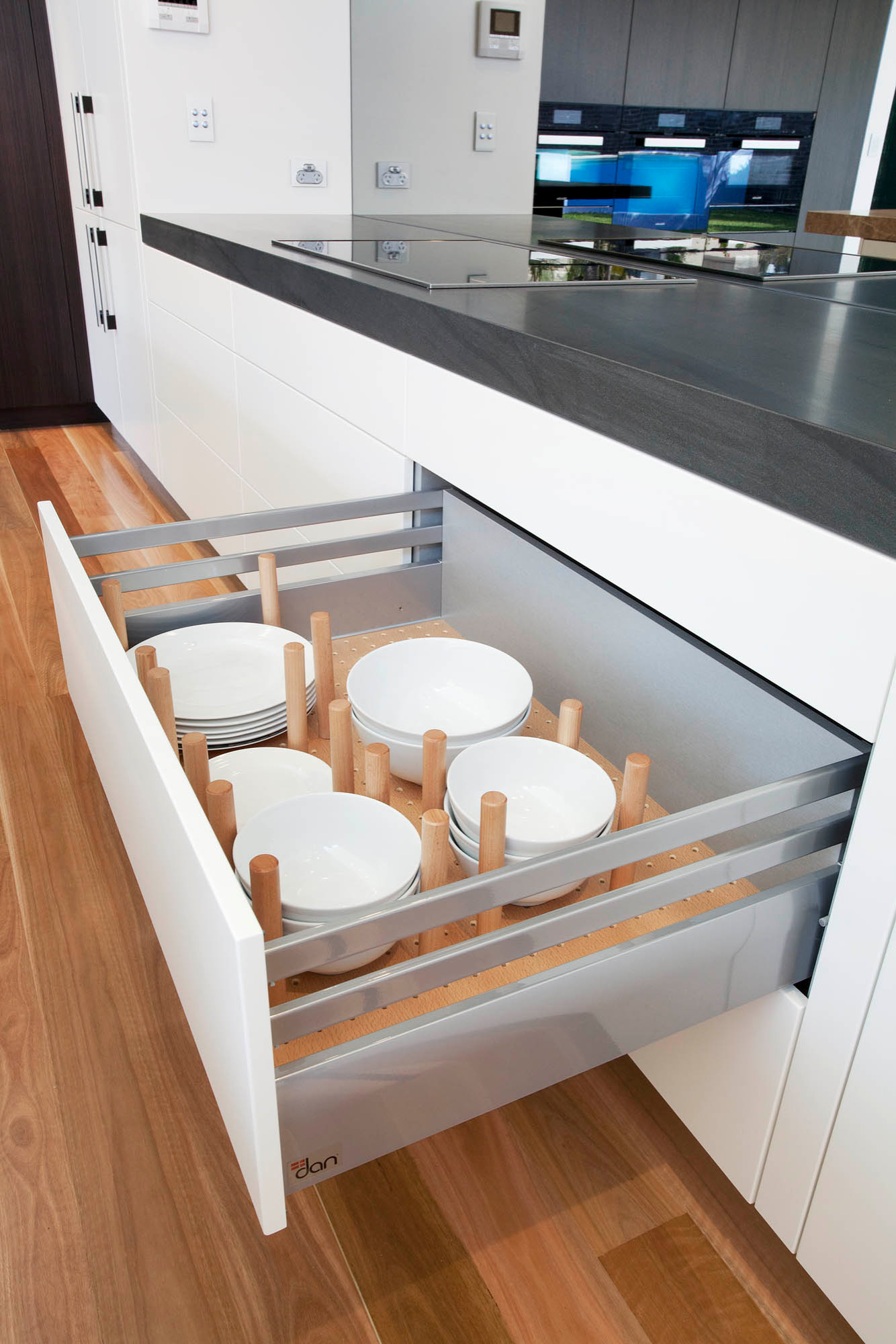 Drawer Dividers and Plate Holders - Decora Cabinetry