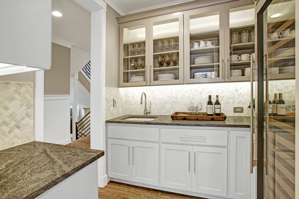 Butler Pantry Craftsman Kitchen Seattle by Chaffey Building