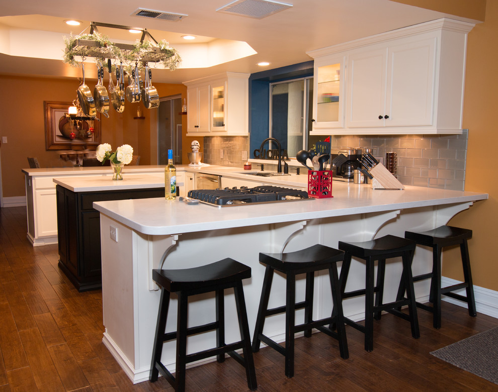 Buttercream & Black / London Grey Transitional Kitchen Other by