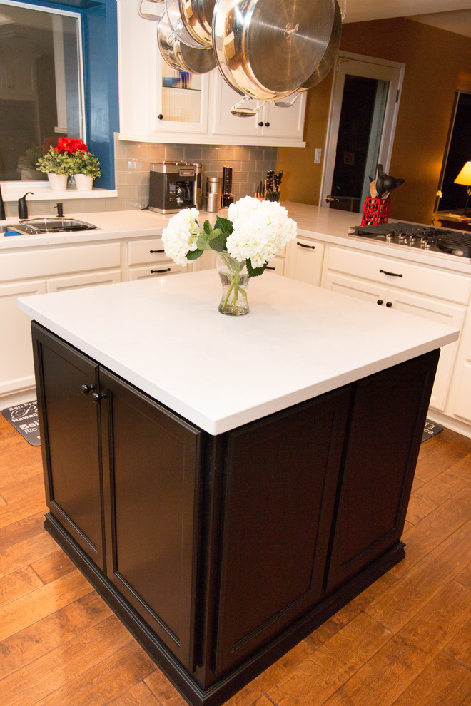 Buttercream & Black / London Grey Transitional Kitchen Other by