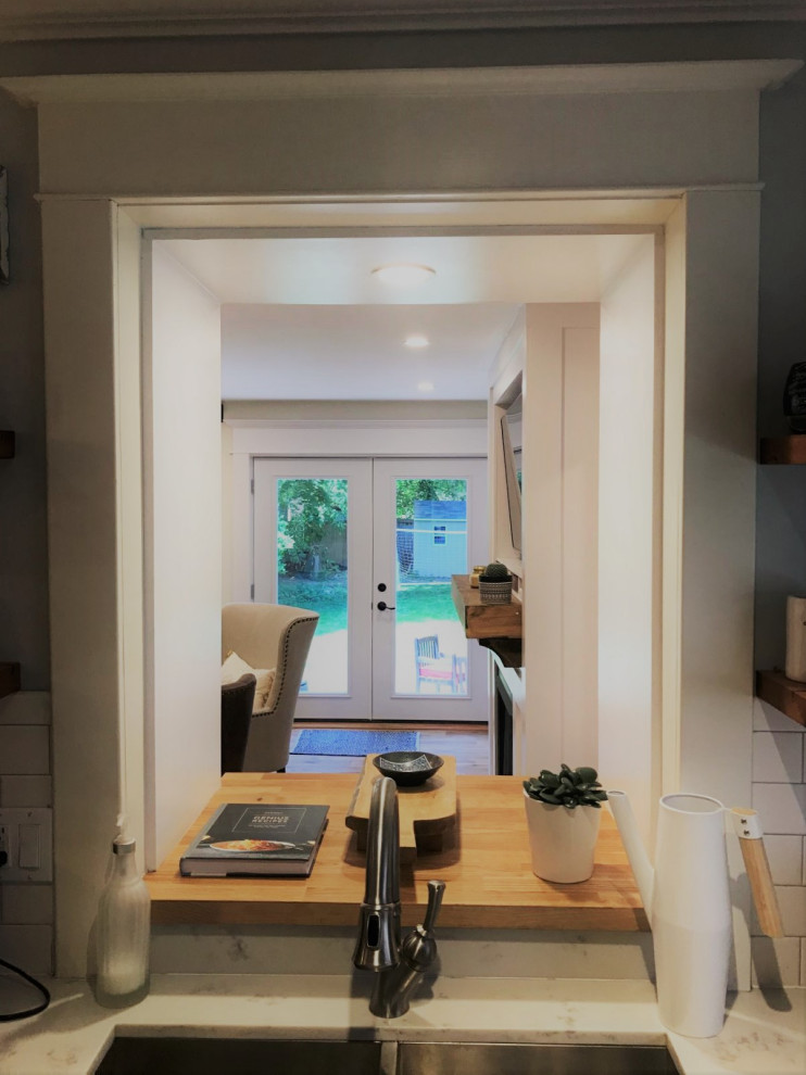 Kitchen pass thru Eclectic Kitchen Other by EZDimensions Home