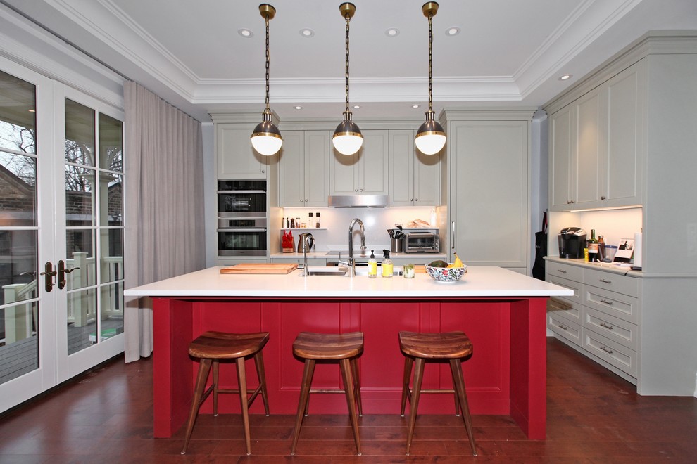 Inspiration for a victorian kitchen remodel in Toronto