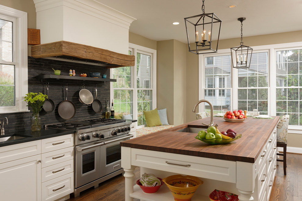 Cabin John Rustic Kitchen DC Metro by Sarah Kahn Turner Houzz