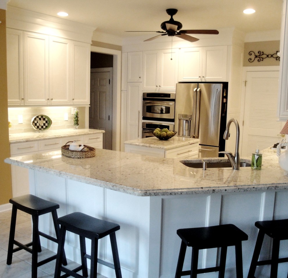 Cabinet Redooring - Contemporary - Kitchen - Portland Maine - by