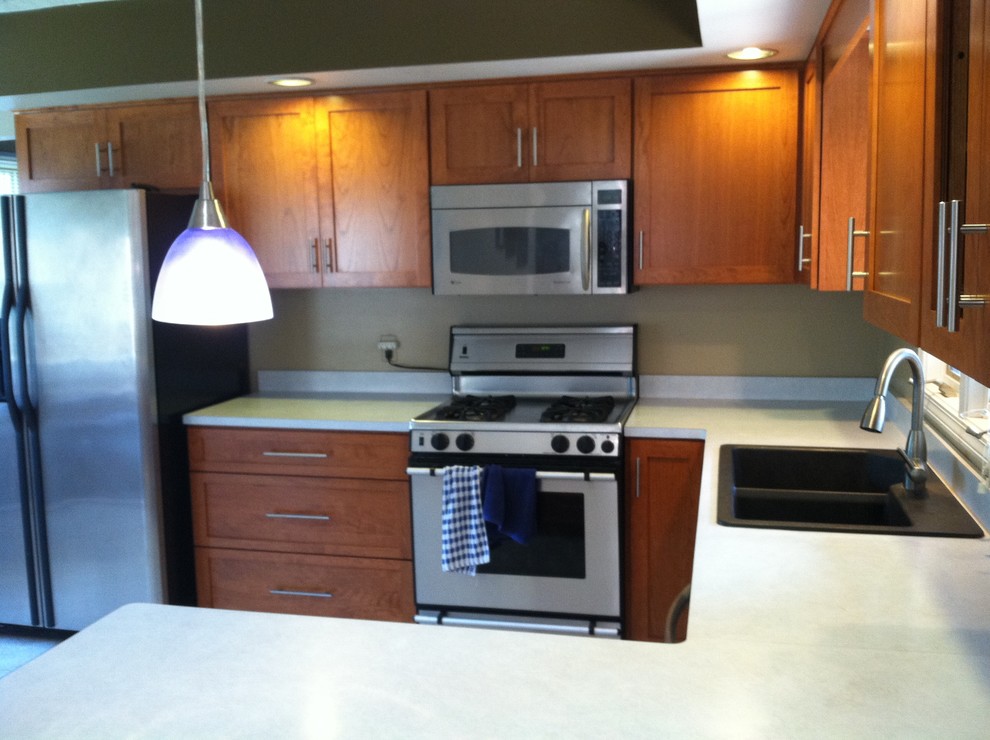 Cabinet Refacing - Modern - Kitchen - Denver - by R&R ...