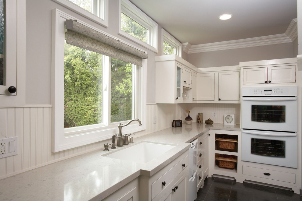 Caesarstone Contemporary Kitchen Seattle by Bellingham Millwork